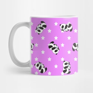 Cute pattern | panda drink milk Mug